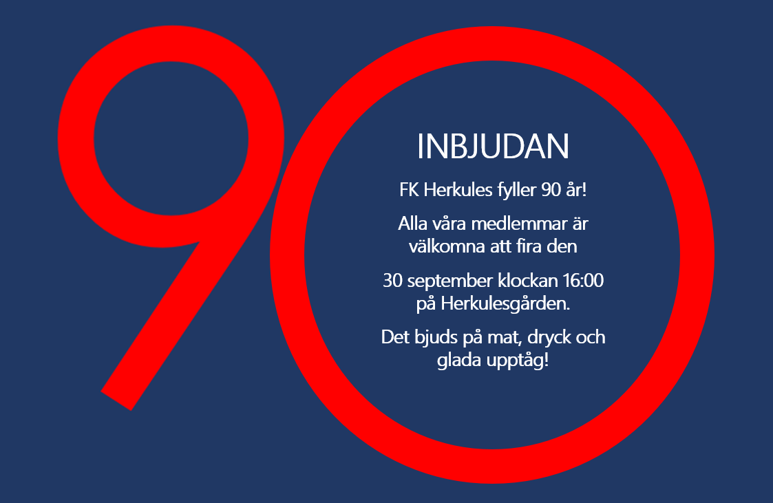 image: FK Herkules fyller 90 år!